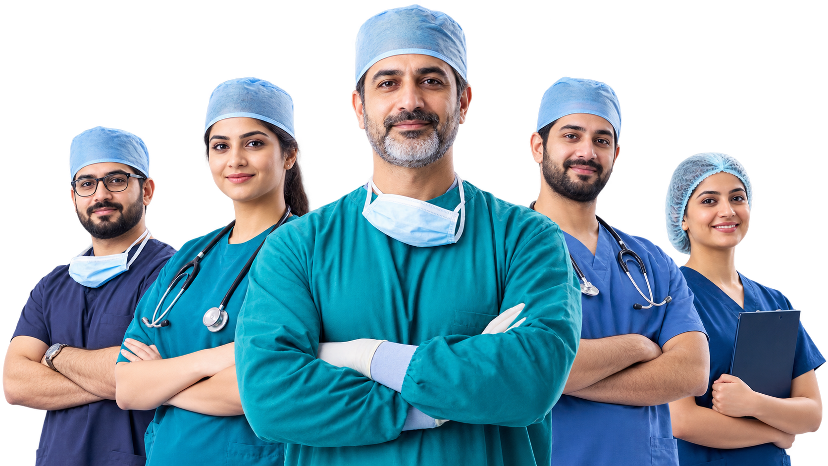 Experienced surgical team providing patient care